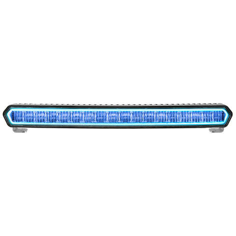 Rigid Industries RIGID SR-L Series Marine 20 Inch LED Light Bar; Red Halo; Black Housing