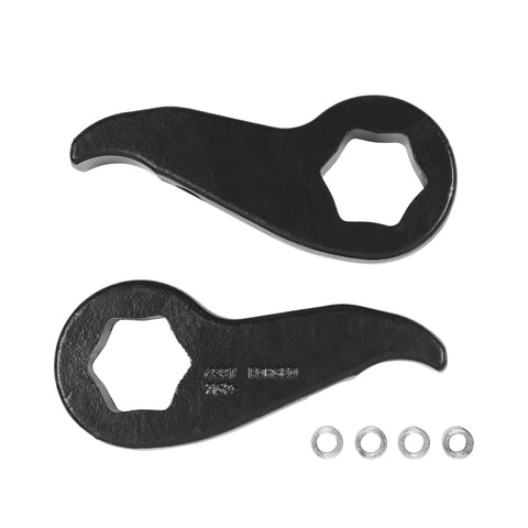 Pro Comp Suspension Level Lift Torsion Key; Front; Lift Height 2.5 Inch; OEM Shock Extensions;