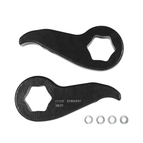 Pro Comp Suspension Level Lift Torsion Key; Front; Lift Height 2.5 Inch; OEM Shock Extensions;
