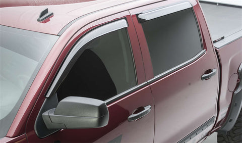 EGR EGR Tape-On Style Dark Smoke Window Visor-proudly made in the USA.