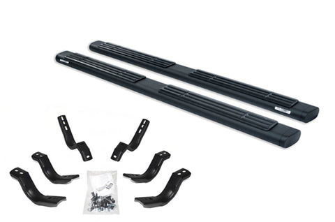 Go Rhino 6in. OE Xtreme Textured black SideSteps-80in. Long-Bars Only