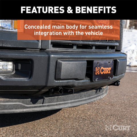 CURT Custom Tow Bar Base Plate; Select Ford F-150; Expedition; Lincoln Navigator