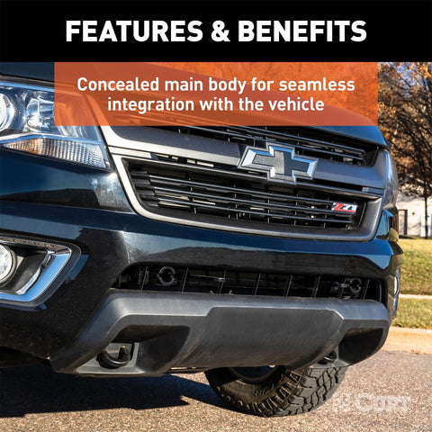 CURT Custom Tow Bar Base Plate; Select Chevrolet Colorado; GMC Canyon