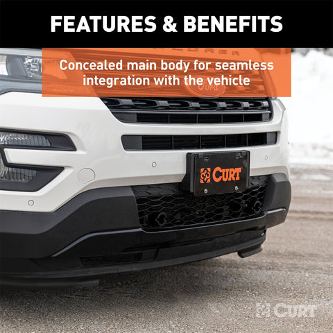 CURT Custom Tow Bar Base Plate; Select Ford Explorer