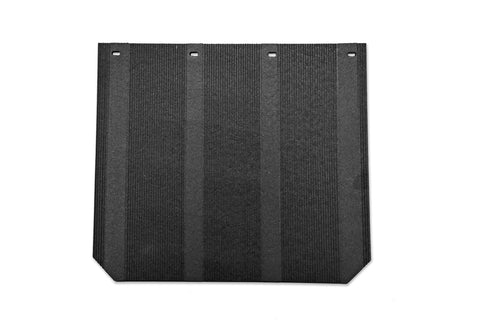 Putco Mud Skins Mud Flaps; Polished Stainless Steel; Features Hex Shield;