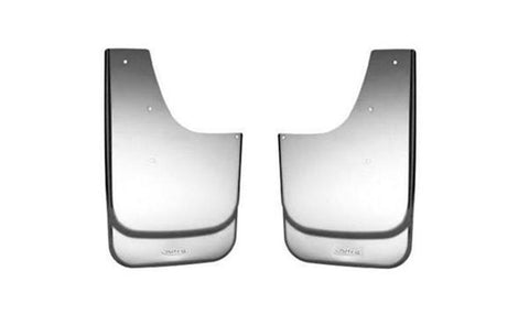 Putco Form Fitted Mud Skin Mud Flap; ; Stainless Steel;