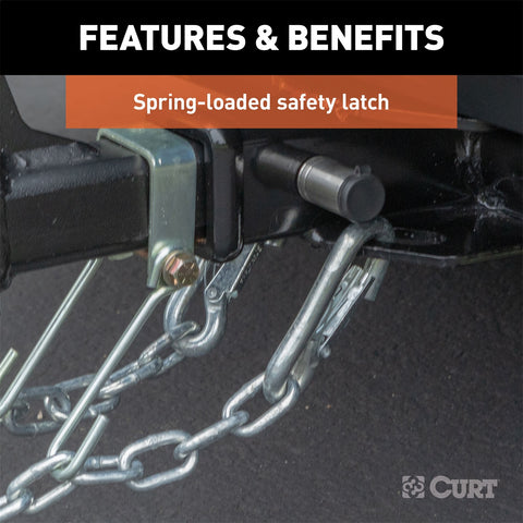 CURT 9/16in. Snap Hook (5;000 lbs; Packaged)