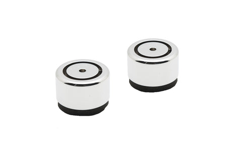 Putco Diamond Donut; Silver; 2.00 in.; Pair;