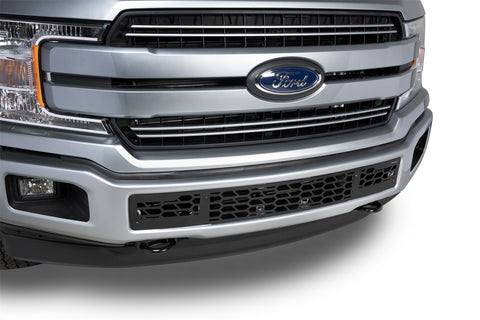 Putco HEX Shield Grille Insert; Black Powdercoat;