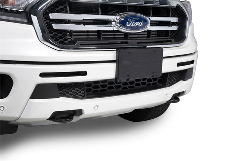 Putco HEX Shield Grille Insert; Black Powdercoat;