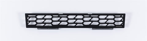 Putco HEX Shield Grille Insert; Black Powdercoat;
