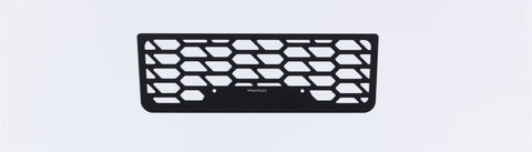 Putco HEX Shield Grille Insert; Black Powdercoat;