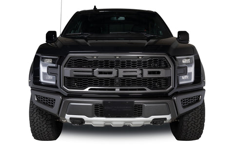 Putco HEX Shield Grille Insert; Black Powdercoat;