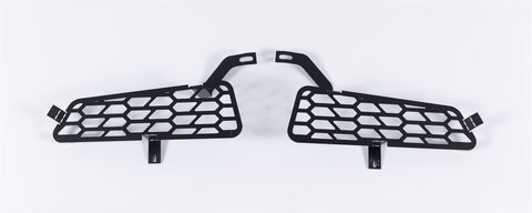 Putco HEX Shield Grille Insert; Black Powdercoat;