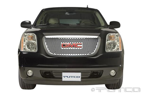 Putco Punch Grille Insert; Stainless Steel; Main Grille;