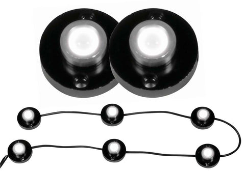 Anzo USA LED Bed Rail Auxiliary Light; 6 Pod; 1 Watt;