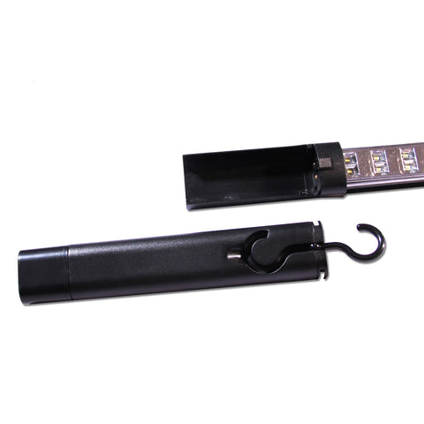 Anzo USA LED Utility Light Bar; Chrome; 60 in.; w/Rechargeable Flash Lights;