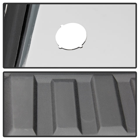 Spyder Auto Rear Steel Bumper; Chrome; OEM PN[84077957-PFM];