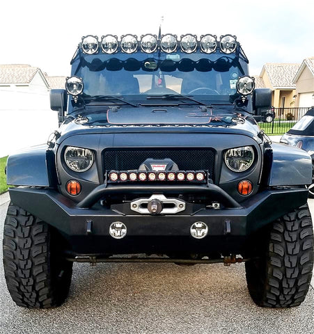 KC Hilites Pro6; Gravity LED Single Mnt Driving SAE/ECE System (pr)