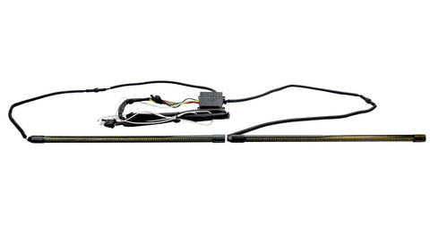 Putco RED Blade LED Tailgate Light Bar; 18 in. Bleade LED Light Bar; 2 pc.;