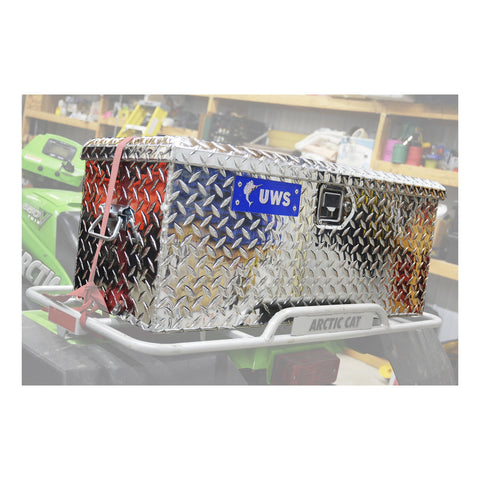UWS UWS ATV 32-Inch Heavy-Wall Aluminum ATV Storage Box; RigidCore Lid