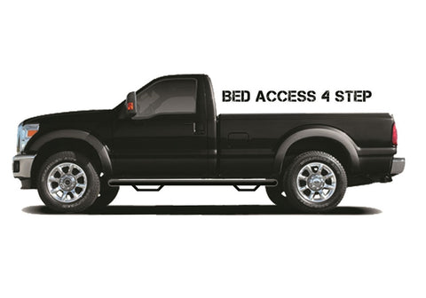 N-Fab Nerf Step-W2W w/BedAcs(2Stps)-09-18(19-21Clc)Ram1500/10-18 25/3500 8ft.Reg-GlBlk
