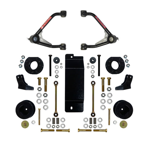 Skyjacker 3.5-4 Inch Upper Control Arm Lift Kit With Rear Shock Brackets