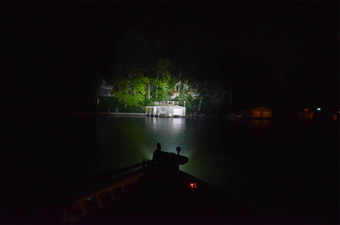 Rigid Industries RIGID Minn Kota Fortrex Trolling Motor Mount LED Light Kit; Includes SR-M PRO