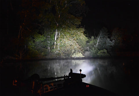 Rigid Industries RIGID Minn Kota Fortrex Trolling Motor Mount LED Light Kit; Includes SR-M PRO