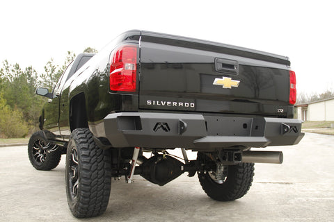 Fab Fours Heavy Duty Rear Bumper
