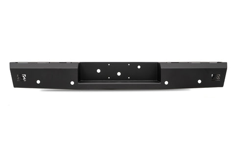 Fab Fours Red Steel Rear Bumper;