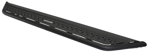 Go Rhino D6 Dominator Steel Side Steps-Black Textured Powdercoat with Mounting Brackets