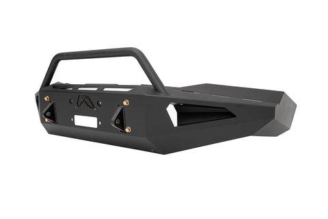 Fab Fours Red Steel Front Bumper; w/Pre-Runner Guard;