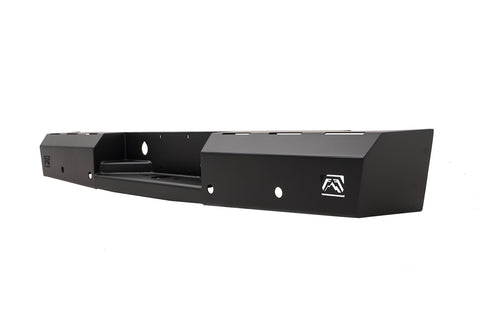 Fab Fours Red Steel Rear Bumper;