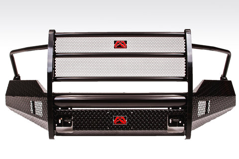 Fab Fours Black Steel Front Ranch Bumper