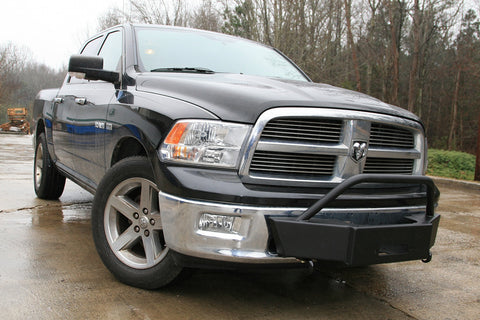 Fab Fours Winch Mount; 2 Stage Black Powder Coated;