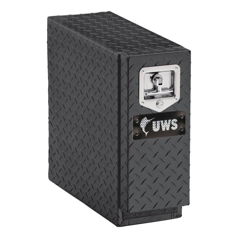 UWS Gloss Black Aluminum 18in. Drawer Truck Tool Box (LTL Shipping Only)