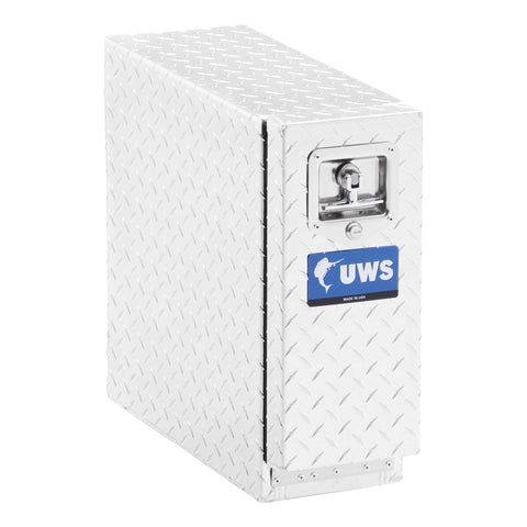 UWS UWS DS-22 Drawer Truck Tool Box with 5 Sliding Drawers (22 Inch-Bright Aluminum)