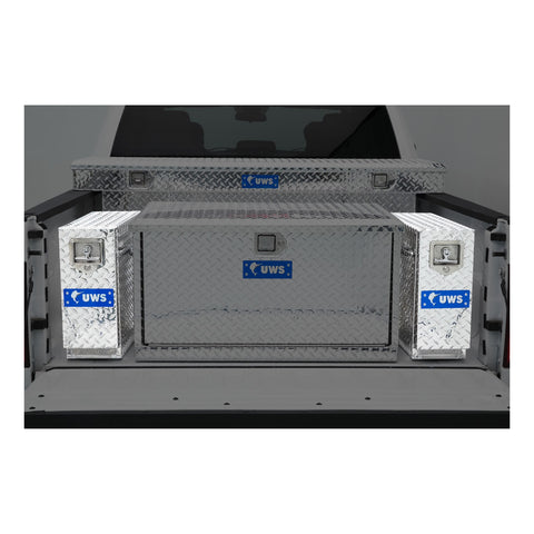 UWS UWS DS-22 Drawer Truck Tool Box with 5 Sliding Drawers (22 Inch-Bright Aluminum)