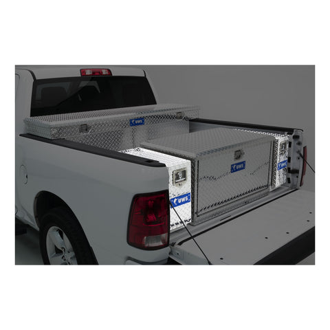 UWS UWS DS-22 Drawer Truck Tool Box with 5 Sliding Drawers (22 Inch-Bright Aluminum)