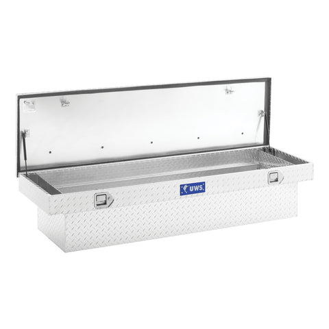 UWS UWS EC10411 69-Inch Heavy-Wall Aluminum Truck Tool Box; RigidCore Lid