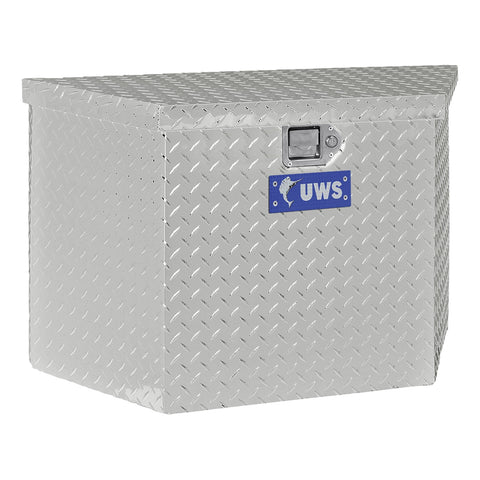 UWS UWS EC20431 49-Inch Heavy-Wall Aluminum Trailer Tongue Tool Box; RigidCore Lid