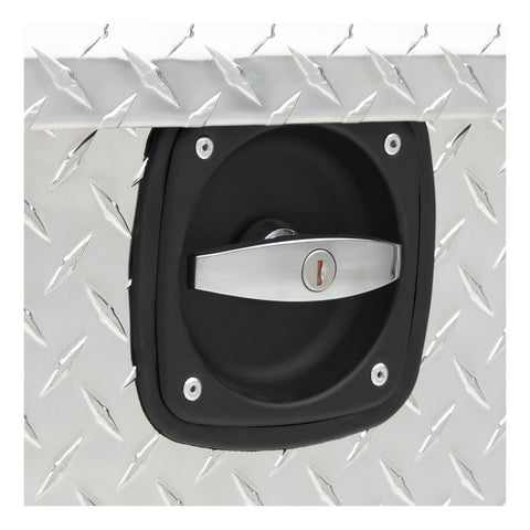 UWS Bright Aluminum Secure Lock 48in. Under Tonneau Chest Box (Heavy Packaging)