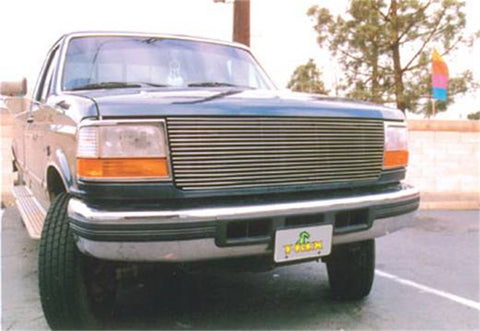 T-Rex Billet Series Grille; Horizontal; Aluminum; Polished; 1 Pc; Replacement;