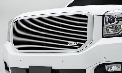 T-Rex Billet Series Grille; Horizontal; Aluminum; Polished; 1 Pc; Insert;