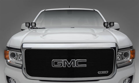 T-Rex Billet Series Grille; Horizontal; Aluminum; Black; 1 Pc; Insert;