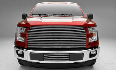 T-Rex Billet Series Grille; Horizontal; Aluminum; Polished; 1 Pc; Replacement;
