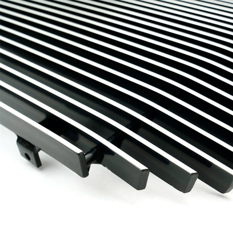 T-Rex Billet Series Grille; Horizontal; Aluminum; Polished; 1 Pc; Insert;
