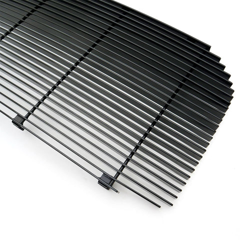 T-Rex Billet Series Grille; Horizontal; Aluminum; Black; 1 Pc; Insert;