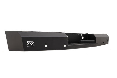 Fab Fours Red Steel Rear Bumper;